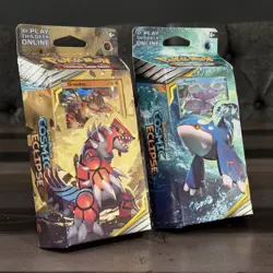 Pokemon Sun & Moon Cosmic Eclipse Theme Decks | Towering Heights & Unseen Depths - Image 1