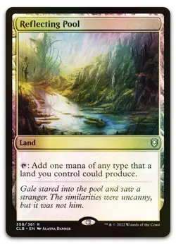 Reflecting Pool #358 (Foil) (NM) Baldur's Gate CLB Magic MTG - Image 1