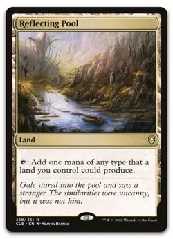 Reflecting Pool #358 (NM) Baldur's Gate CLB Magic MTG - Image 1