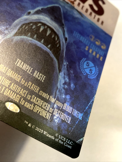 MTG Jaws, Relentless Predator (Rainbow Foil) Secret Lair x Jaws 2175 NM - Image 3