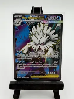 Pokemon Mega Evolution Mega Abomasnow EX TCG Full Art Card 157/132 - Image 1