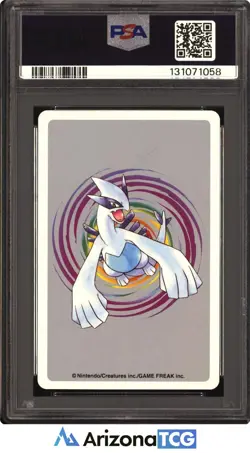 Pokemon 2000 Sandslash 028 6 of Clubs Silver Playing Card Japanese PSA 10 - Image 2
