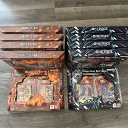 Bandai One Piece Card Game Illustration Box vol. 5 / 6 Brand New LOT OF 10 - Image 1