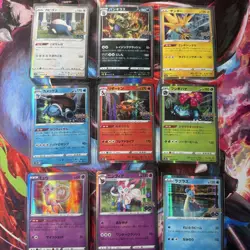 POKEMON LOT OF 9 Pokemon GO Cards Charizard Blastoise Venasaur Mewtwo Snorlax - Image 1