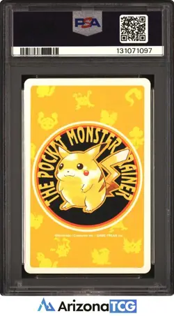 Pokemon 1998 Tangela 114 4 Of Spades Pokemon Yellow Playing Card Japanese PSA 10 - Image 2