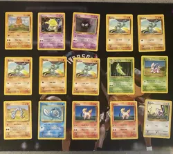 1999 Pokemon Base, Jungle and Fossil Set 83 Card Lot - Image 3
