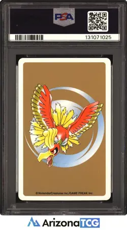 Pokemon 2000 Farfetch'd 083 9 Of Clubs Pokemon Gold Playing Card Japanese PSA 10 - Image 2