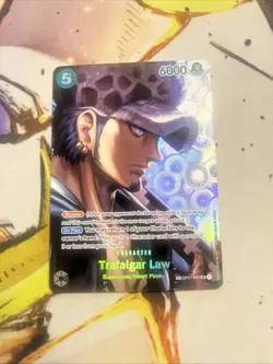 Trafalgar Law SP OP01-047 SR One Piece Card Game NM Kingdoms Of Intrigue - Image 3