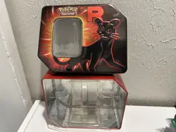 Pokemon Team Rocket MewTwo Tin EMPTY NO CARDS - Image 3