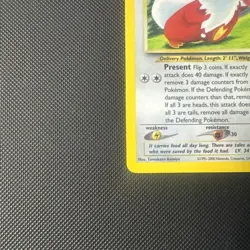 Pokemon TCG Delibird 5/64 Neo Revelation Holo Rare Card NM Condition - Image 4