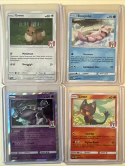 KFC Promo Pokemon Cards Lot All Near Mint - Mewtwo And Eevee And More - Image 1
