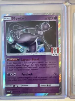 KFC Promo Pokemon Cards Lot All Near Mint - Mewtwo And Eevee And More - Image 3