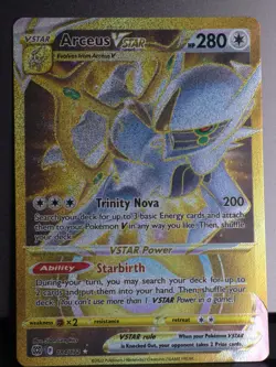 Pokemon TCG Arceus VSTAR Holo Secret Rare Card 184/172 Brilliant Stars - Image 1