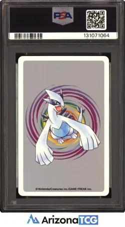 Pokemon 2000 Poliwag #060 4 Of Diamonds Silver Playing Card Japanese PSA 10 - Image 2