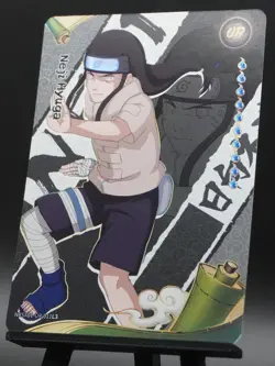Neji Hyuga NRSA01-UR-011L3 English Naruto Kayou Card Heavens Scroll NM - Image 2