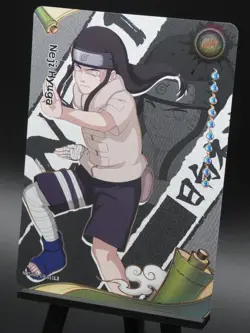 Neji Hyuga NRSA01-UR-011L3 English Naruto Kayou Card Heavens Scroll NM - Image 3