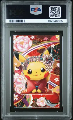 2016 POKEMON PLAYING CARDS MAIKO PIKACHU & OKUGE PIKACHU 2 OF CLUBS PSA 10 - Image 2