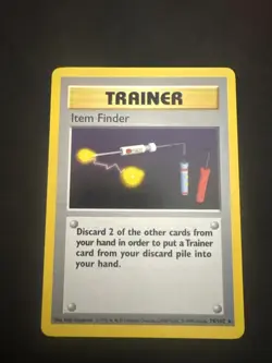 Item Finder - 74/102 - Pokemon Base Set Shadowless Rare Card WOTC LP - Image 1