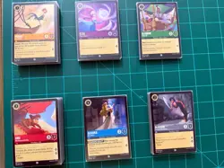 Disney Lorcana TCG Assorted Cards - Multiple Sets & Rarity (All Cards Sleeved) - Image 1
