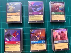 Disney Lorcana TCG Assorted Cards - Multiple Sets & Rarity (All Cards Sleeved) - Image 3