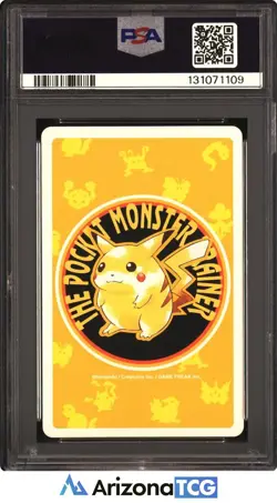 Pokemon 1998 Parasect 047 3 Of Diamonds Yellow Playing Card Japanese PSA 10 - Image 2