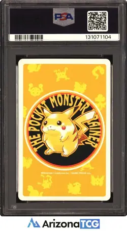 Pokemon 1998 Wigglytuff #040C 6 Of Clubs Yellow Playing Card Japanese PSA 10 - Image 2