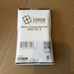 Gundam Card Game Store Tournament Kit 2025 Vol 2 English SEALED - Image 1