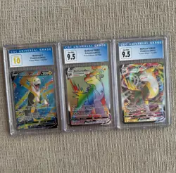 15 Slab graded pokemon card lot - all graded. fusion strike lot - Image 3