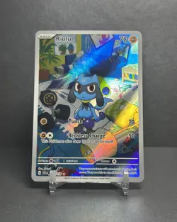 Riolu 215/198 SV01: Scarlet & Violet Base Set - Pokemon Card - NM - Image 1