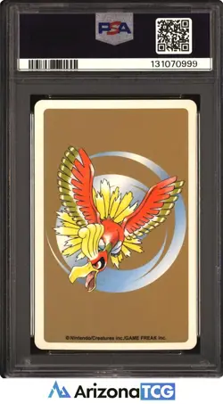 Pokemon 2000 Nidoran 029 10 Of Hearts Gold Playing Card Japanese PSA 10 - Image 2