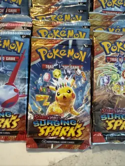36 x SURGING SPARKS Sealed BOOSTER PACKS (Box Lot) 10 Pokemon Cards Per Pack🔥 - Image 3