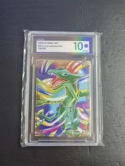 2022-25 Pokemon Chinese Card COMIC Art 179/195 Rayquaza KMHY 10 SE58 - Image 1