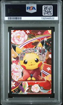 2016 POKEMON PLAYING CARDS MAIKO PIKACHU & OKUGE PIKACHU 6 OF DIAMONDS PSA 10 - Image 2