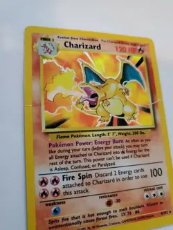 Charizard Base Set Holo Pokemon Card WOTC Played - Image 5