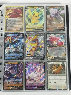 Pokemon Card Collection Binder Lot Holo Rare Piplup Samurott Vstar Charizard - Image 3