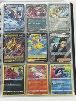 Pokemon Card Collection Binder Lot Holo Rare Piplup Samurott Vstar Charizard - Image 5