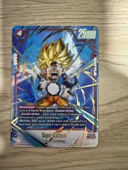 Son Goten FB08-121 SCR Alternate Art Saiyan's Pride Dragon Ball English Card - Image 1