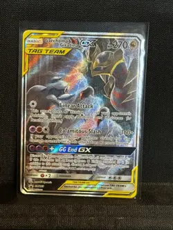 🔥🔥Pokemon TCG Garchomp & Giratina GX SM193 Sun & Moon Promo Card🔥🔥 - Image 1