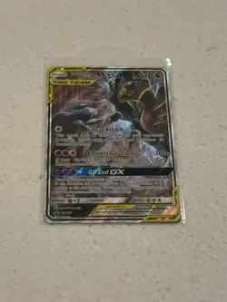 Pokemon TCG Garchomp & Giratina GX SM193 Sun & Moon Promo Card Near Mint - Image 2