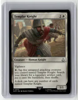 2024 MTG - Universes Beyond: Assassin's Creed - Templar Knight Regular - Image 1
