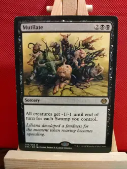 Mutilate - Duel Decks: Garruk vs. Liliana - Rare - Excellent/LP - MTG - Image 1