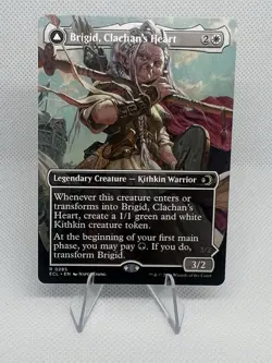 MTG Lorwyn Eclipsed BORDERLESS R Brigid, Clachan's Heart #0285 - Image 1