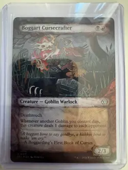 Boggart Cursecrafter (Showcase) #0331 FOIL Lorwyn Eclipsed NM ENG MTG - Image 1