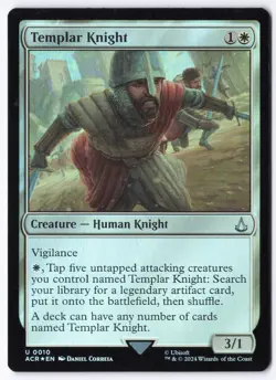 Templar Knight U Universes Beyond: Assassin's Creed 10 LP - Image 1