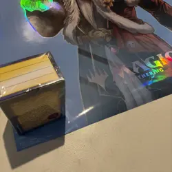 FINAL FANTASY x MTG Holographic Store Promo Poster Emet-Selch | 18"x24" - Image 2