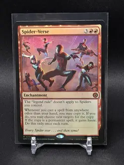MTG-Spider-Verse M Marvel's Spider-Man 93 NM FOIL - Image 1