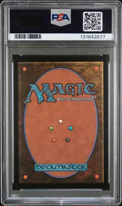 2025 MTG SECRET LAIR DROP FINAL FANTASY: GAME OVER-FOIL ABSORB INTO TIME PSA 8 - Image 2