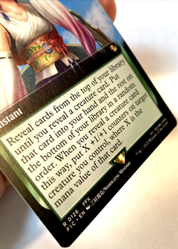 MTG Yuna's Whistle (Extended Art) Commander: Final Fantasy 126 FFX NM - Image 2