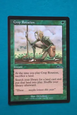 Crop Rotation - MTG - Urza's Legacy - NM (Never Played) - Magic The Gathering(6) - Image 1