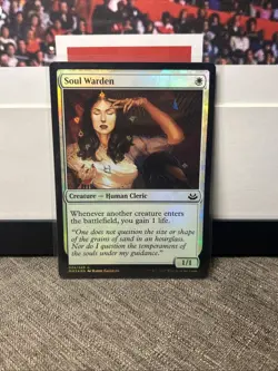 MTG Magic the Gathering Soul Warden Foil (24/270) Modern Masters 2017 LP - Image 1